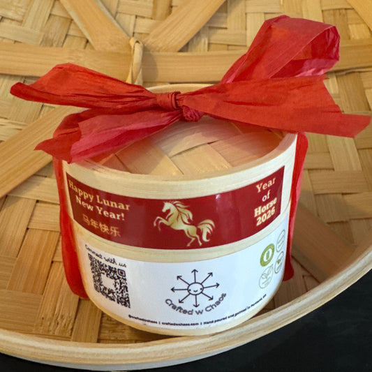 Lunar New Year Bao Steamer Basket Gift Set